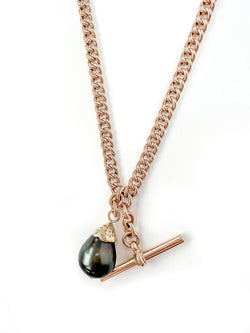 Alchemista's Box, Florence Black Pearl Necklace