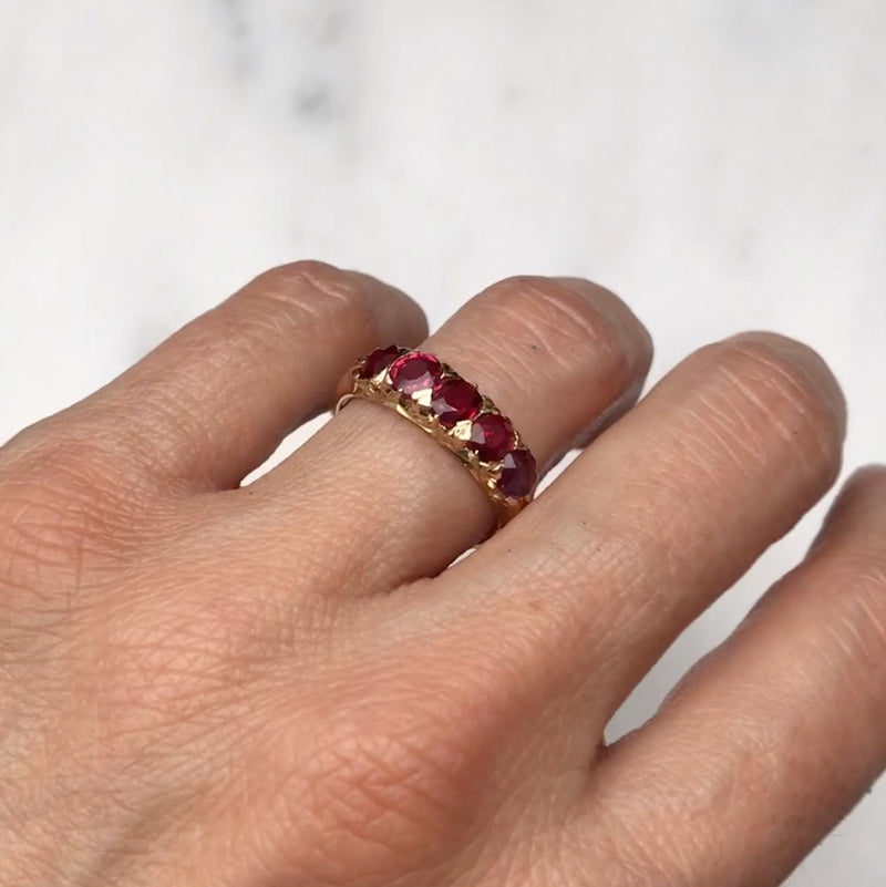 Natural African Red Ruby Stone Silver Ring Real Ruby Yaqoot Mens Ruby Ring  | eBay